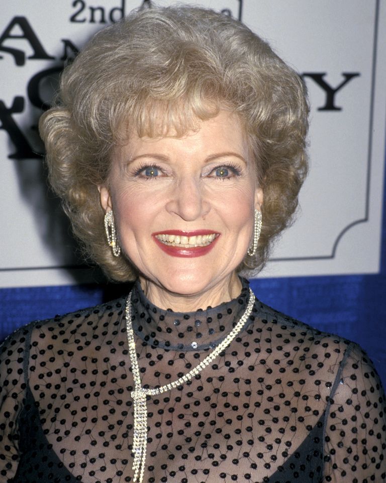 Betty White poses for a photo in 1988Credit: Ron Galella/Ron Galella Collection via Getty