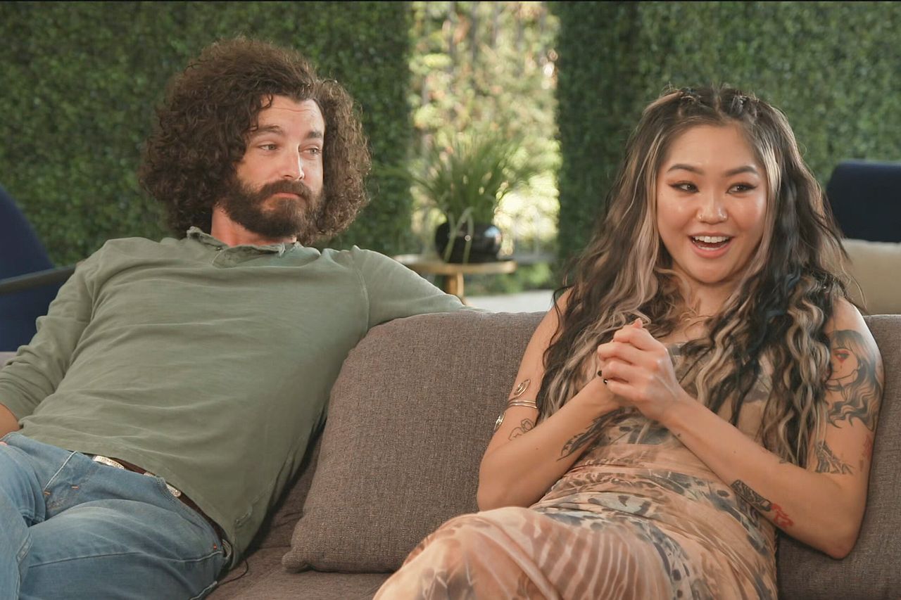 Cameron Hardin and Blue Kim on Big Brother.Credit: CBS ©2023