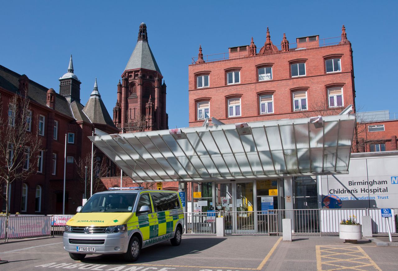 Birmingham Children’s Hospital in EnglandCredit: Education Images/Universal Images Group via Getty