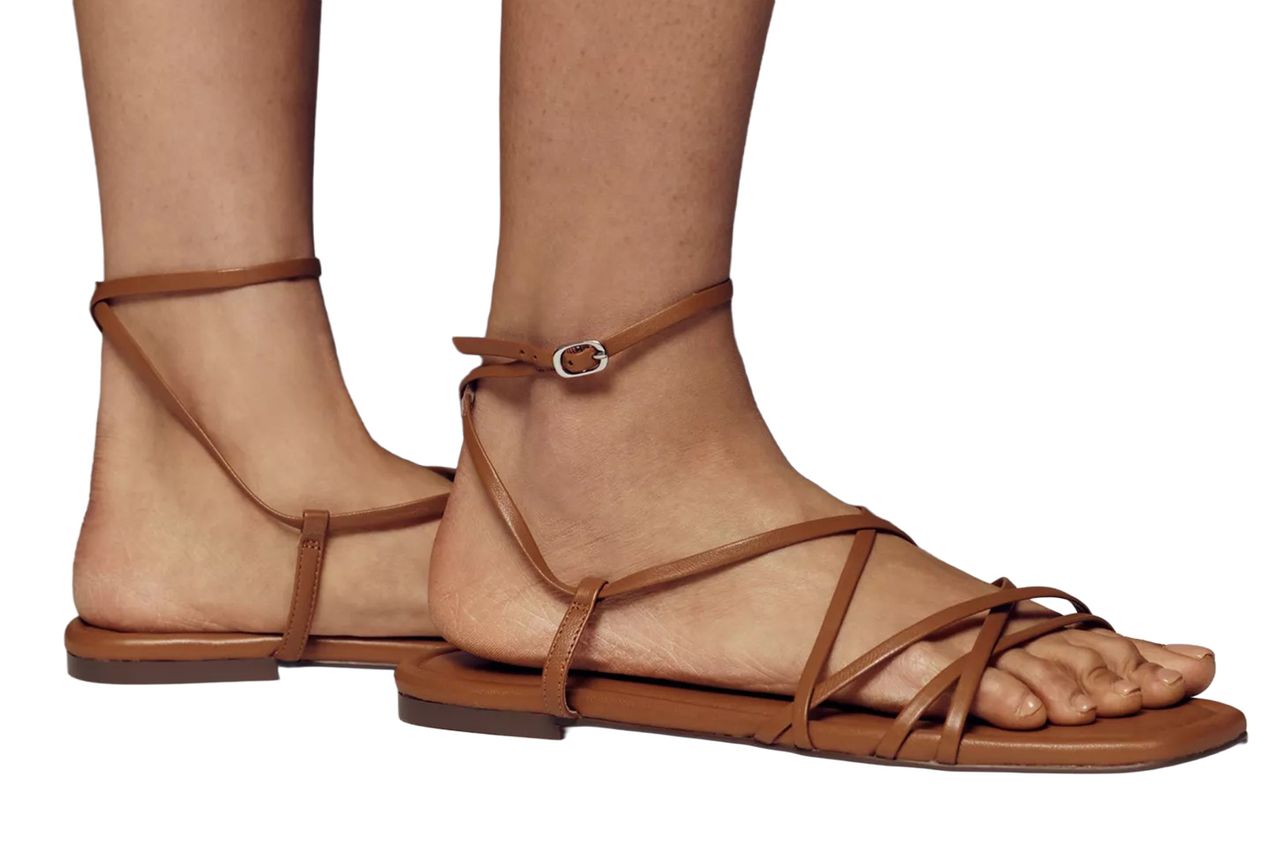 By Anthropologie Strappy Sandals Credit: Anthropologie