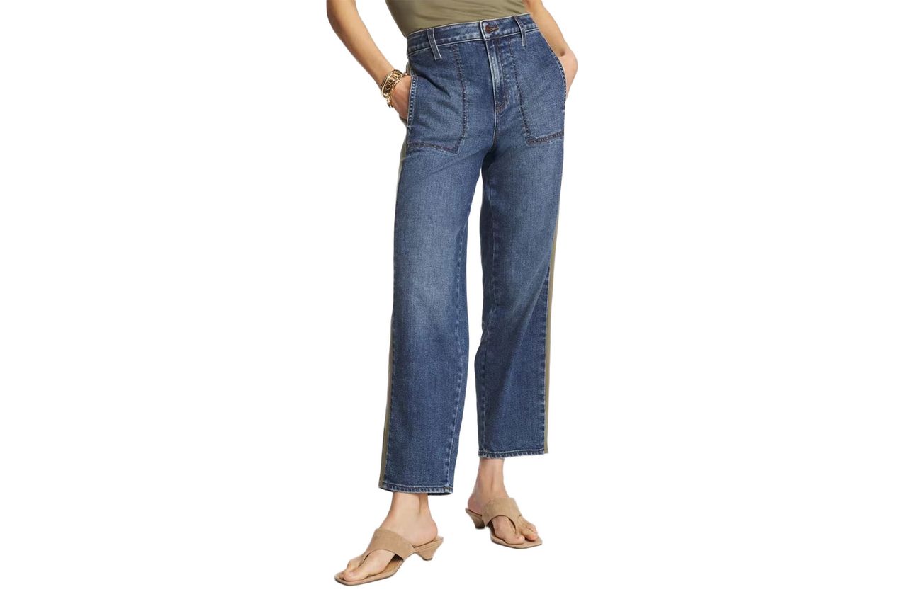 Chicos Utility Barrel Jeans Credit: Chicos