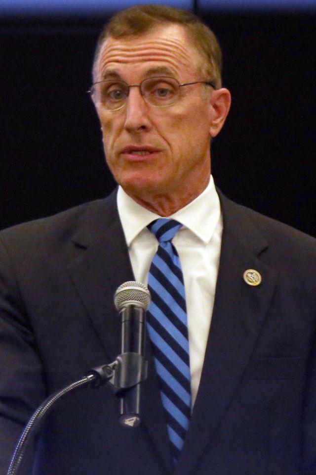 U.S. Rep. Tim Murphy speaks at the National Energy Technology Laboratory in 2017 Tim Murphy is pictured in 2017Credit: AP Photo/Keith Srakocic