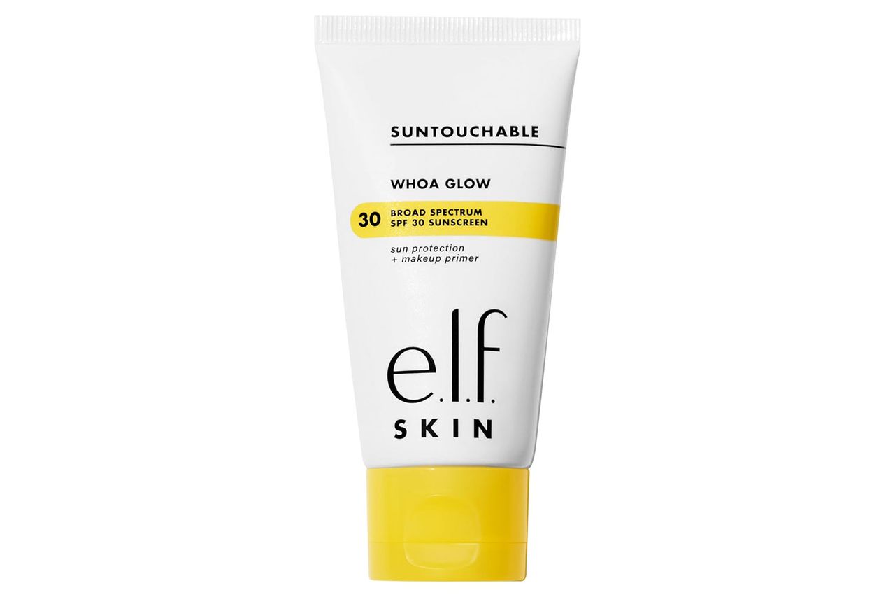 Amazon e.l.f. SKIN Suntouchable Whoa Glow SPF 30 Sunscreen & Makeup Primer Credit: Amazon