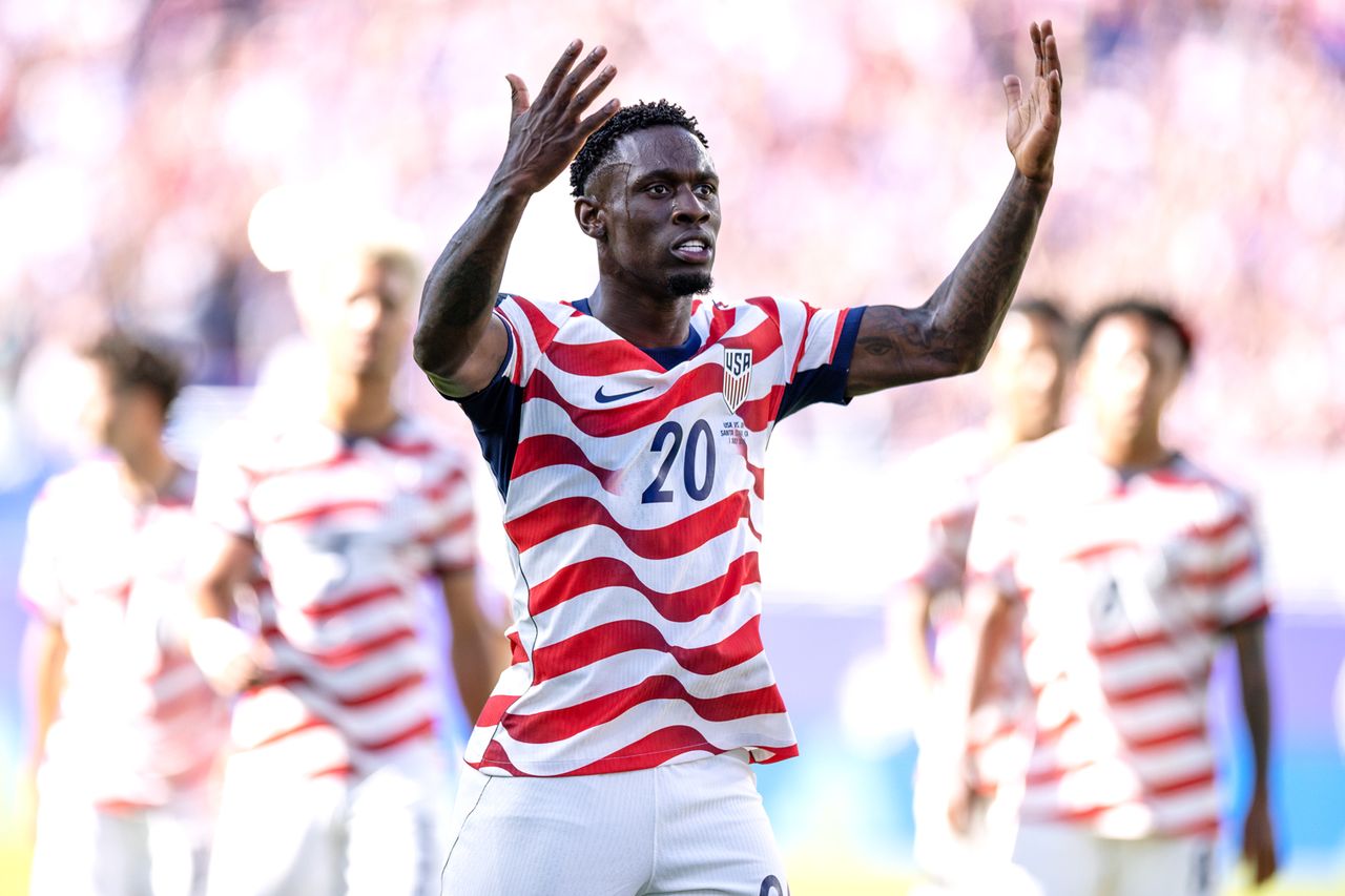 Folarin Balogun during the FIFA World Cup match between USA and Bosnia and Herzegovina on July 1, 2026 in Santa Clara, California. Folarin Balogun during the FIFA World Cup match between USA and Bosnia and Herzegovina on July 1, 2026, in Santa Clara, CalifCredit: John Dorton/USSF/Getty