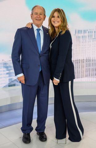 George W. Bush and daughter Jenna Bush Hager in 2021.Credit: Nathan Congleton/NBC/NBCU Photo Bank via Getty