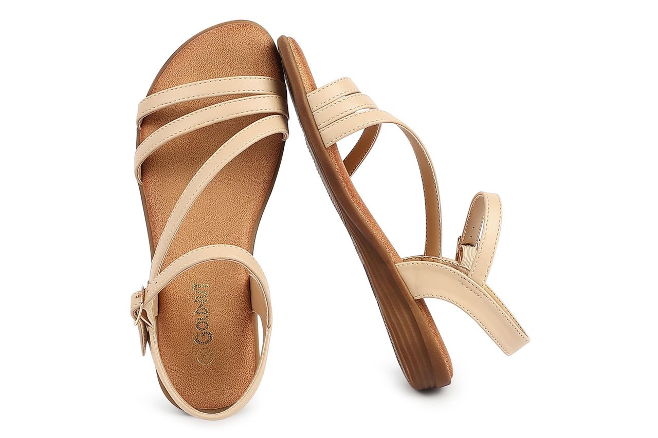 Amazon Goldnut Flat Sandals Credit: Amazon