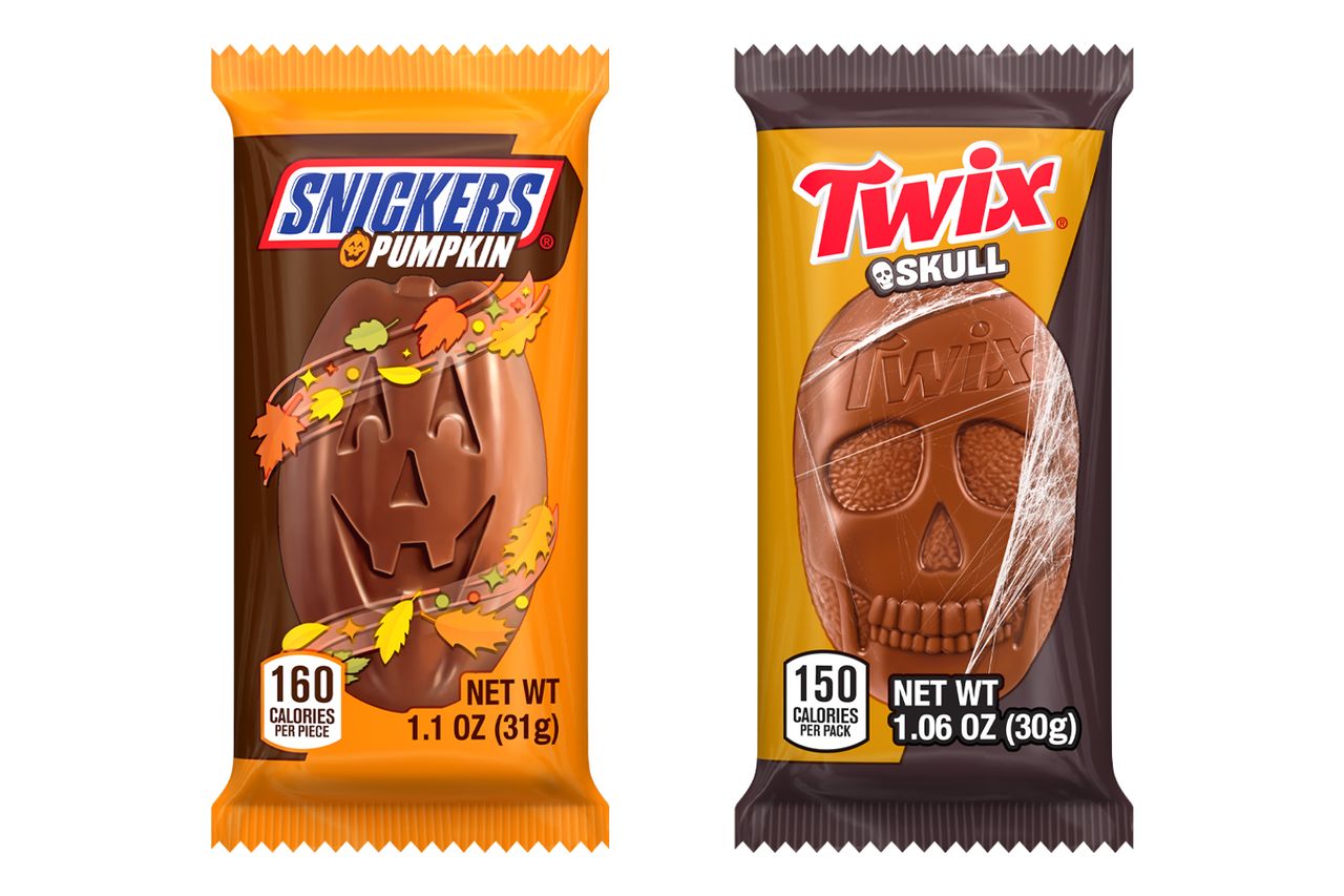 Mars launched Twix Skulls and brought back Snickers PumpkinsCredit: Mars