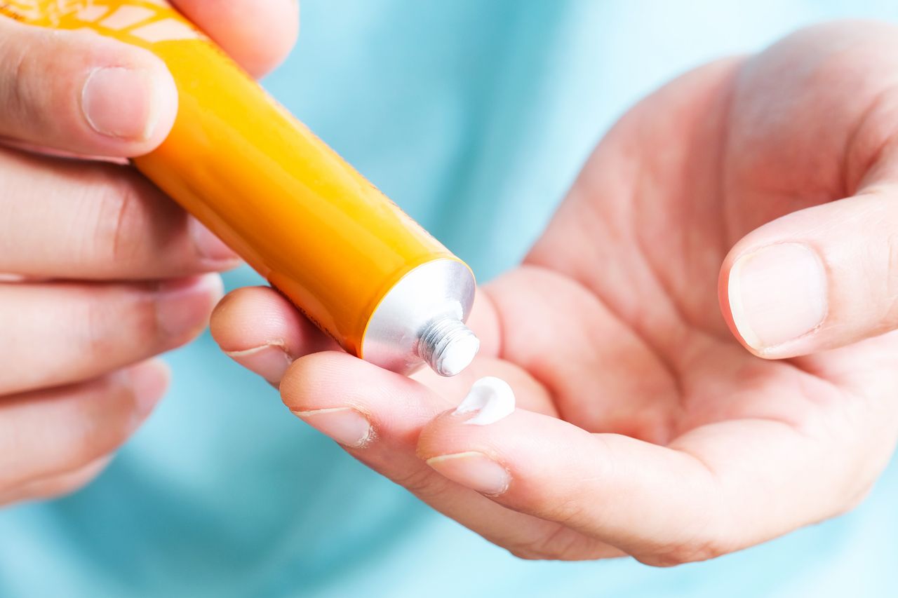 A person applies hydrocortisone cream A person applies hydrocortisone creamCredit: Ake Ngiamsanguan/iStockphoto/Getty