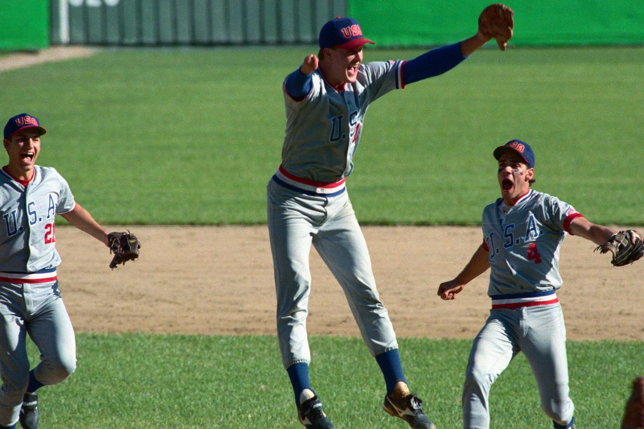 Jim Abbott at the 1988 OlympicsCredit: Bettmann Archive/Getty