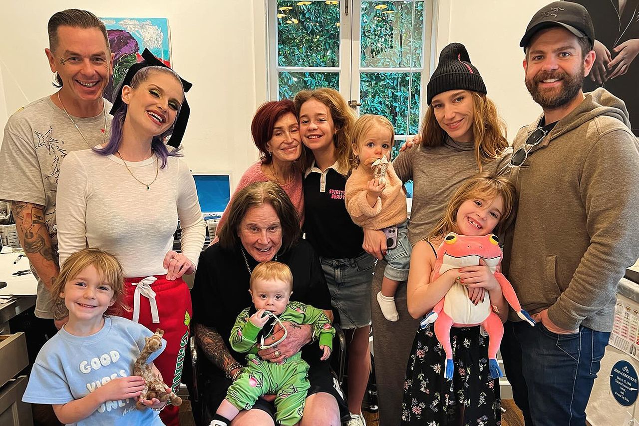 The Osbourne Family.Credit: Kelly Osbourne/Instagram