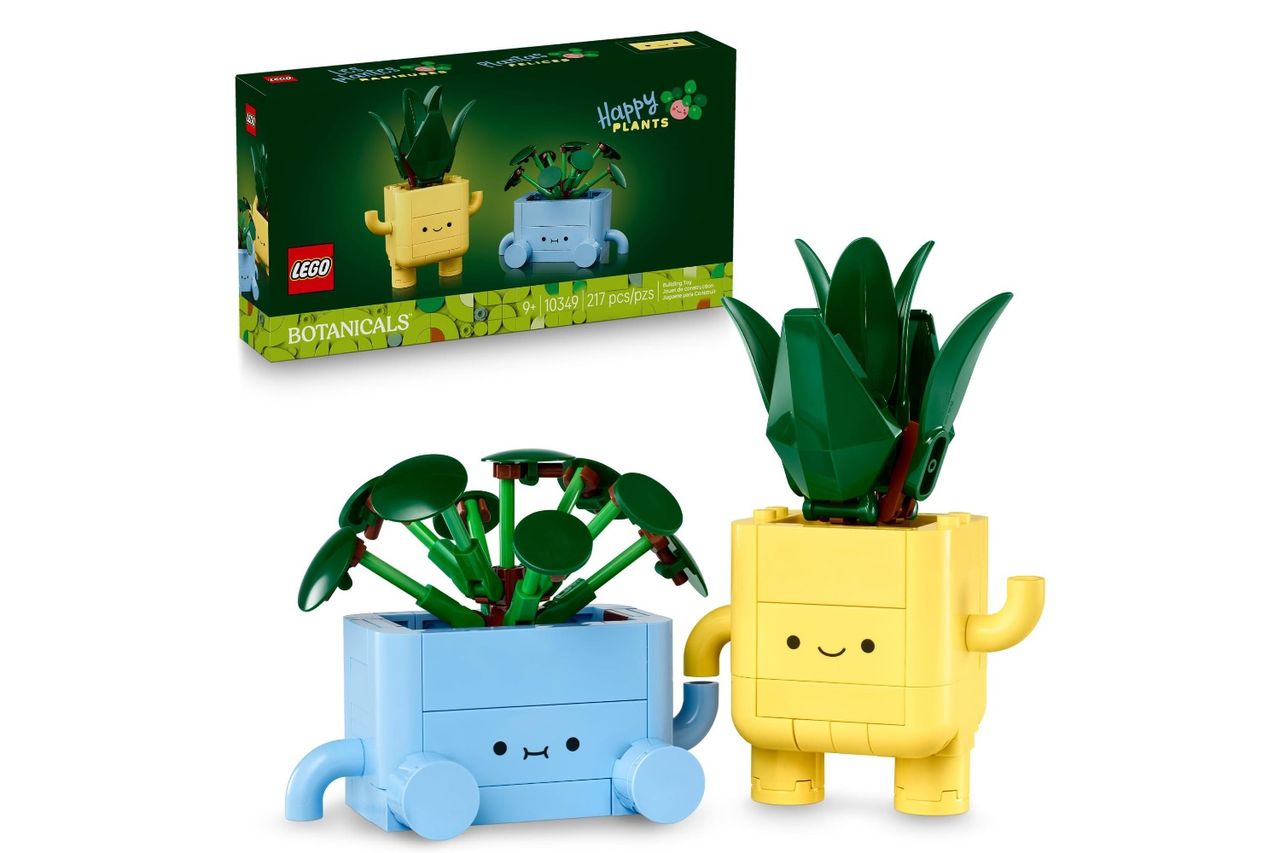 Lego Botanicals Happy Plants Building Toys Bedroom Or Dorm Room Decor For Girls Credit: Amazon