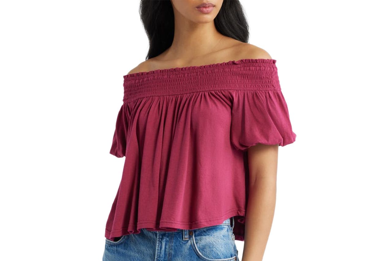 Mabel Off the Shoulder Top Free People Credit: Nordstrom