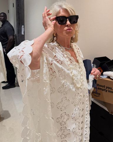Martha Stewart rocks lace dress and sunglasses at Michael Rubin's starry Fourth of July Hamptons partyCredit: Martha Stewart/Instagram