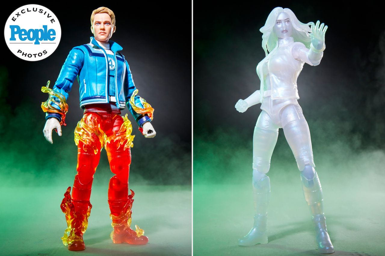 The Human Torch and Invisible WomanCredit: Hasbro