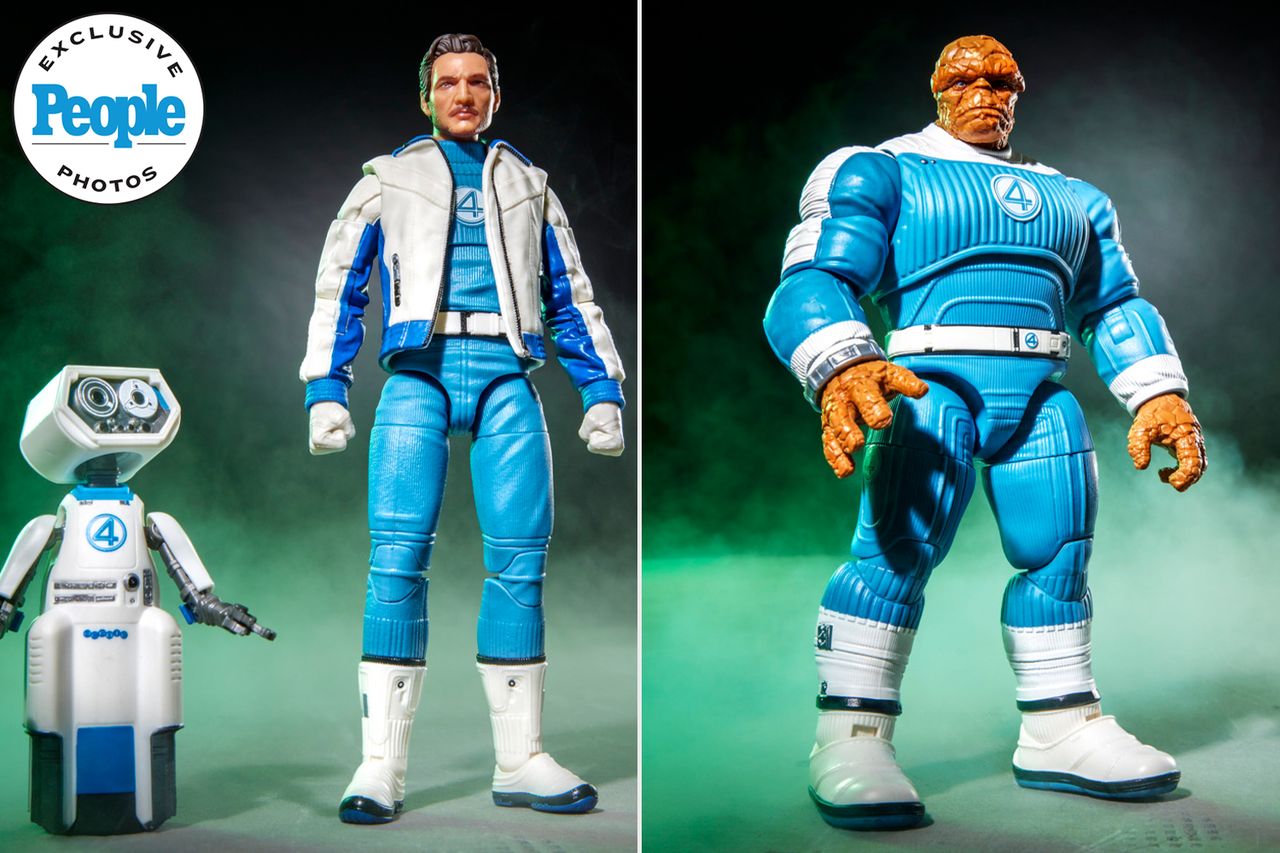 Mister Fantastic, H.E.R.B.I.E. and The ThingCredit: Hasbro