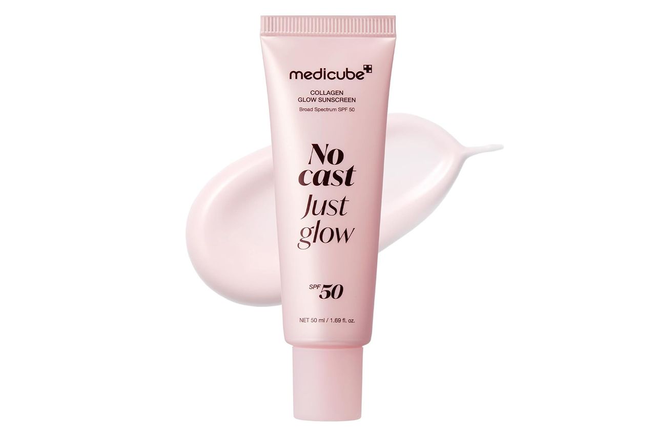 medicube No Cast Just Glow Collagen Sunscreen Credit: Amazon