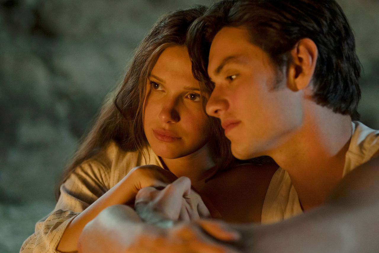 Millie Bobby Brown as Enola Holmes and Louis Partridge as Tewkesbury in 'Enola Holmes 3'Credit: John Wilson/Netflix