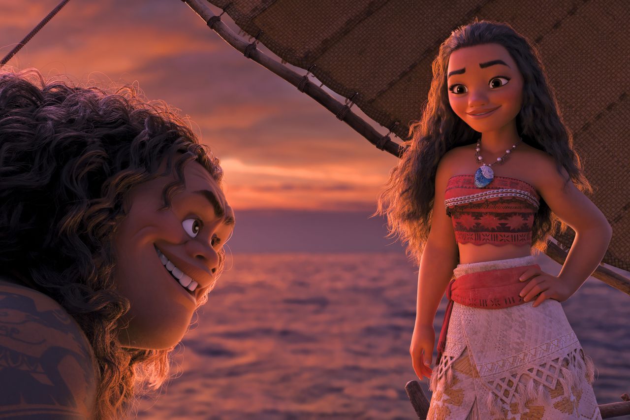 'Moana' production still.Credit: Disney