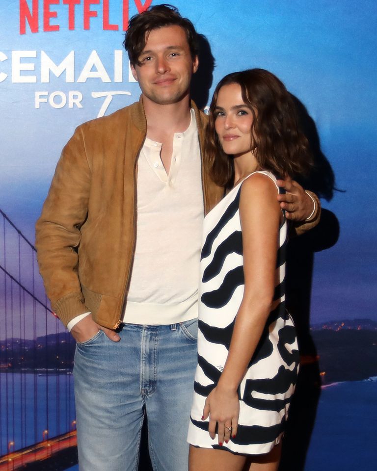 Nick Robinson and Zoey Deutch on June 18, 2026Credit: Kelly Sullivan/Getty