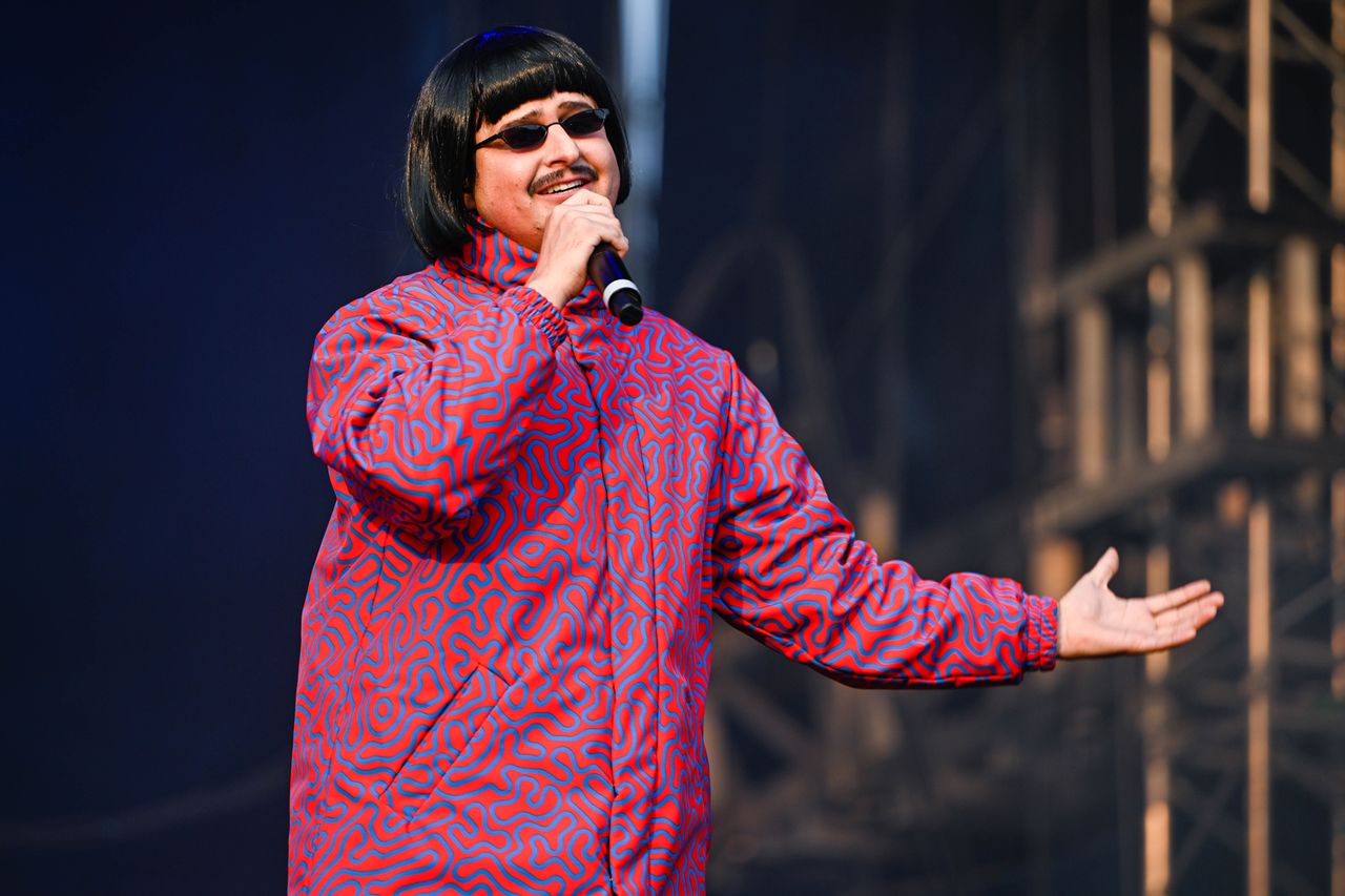 Oliver Tree performs during the 2023 Governors Ball Music Festival on June 10, 2023 in New York City.Credit: Astrida Valigorsky/Getty