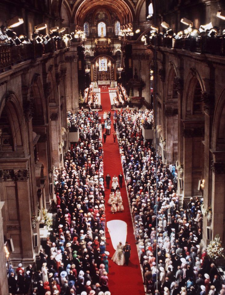 Diana and Charles at St. Paul’s Cathedral in 1981Credit: Tim Graham Photo Library
