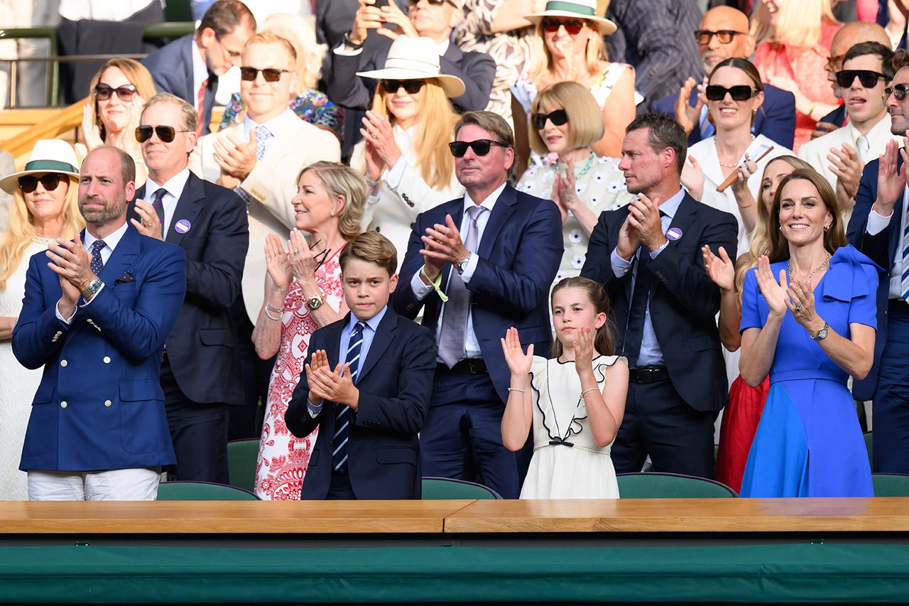 Prince William, Prince George, Princess Charlotte and Kate MiddletonCredit: Karwai Tang/WireImage