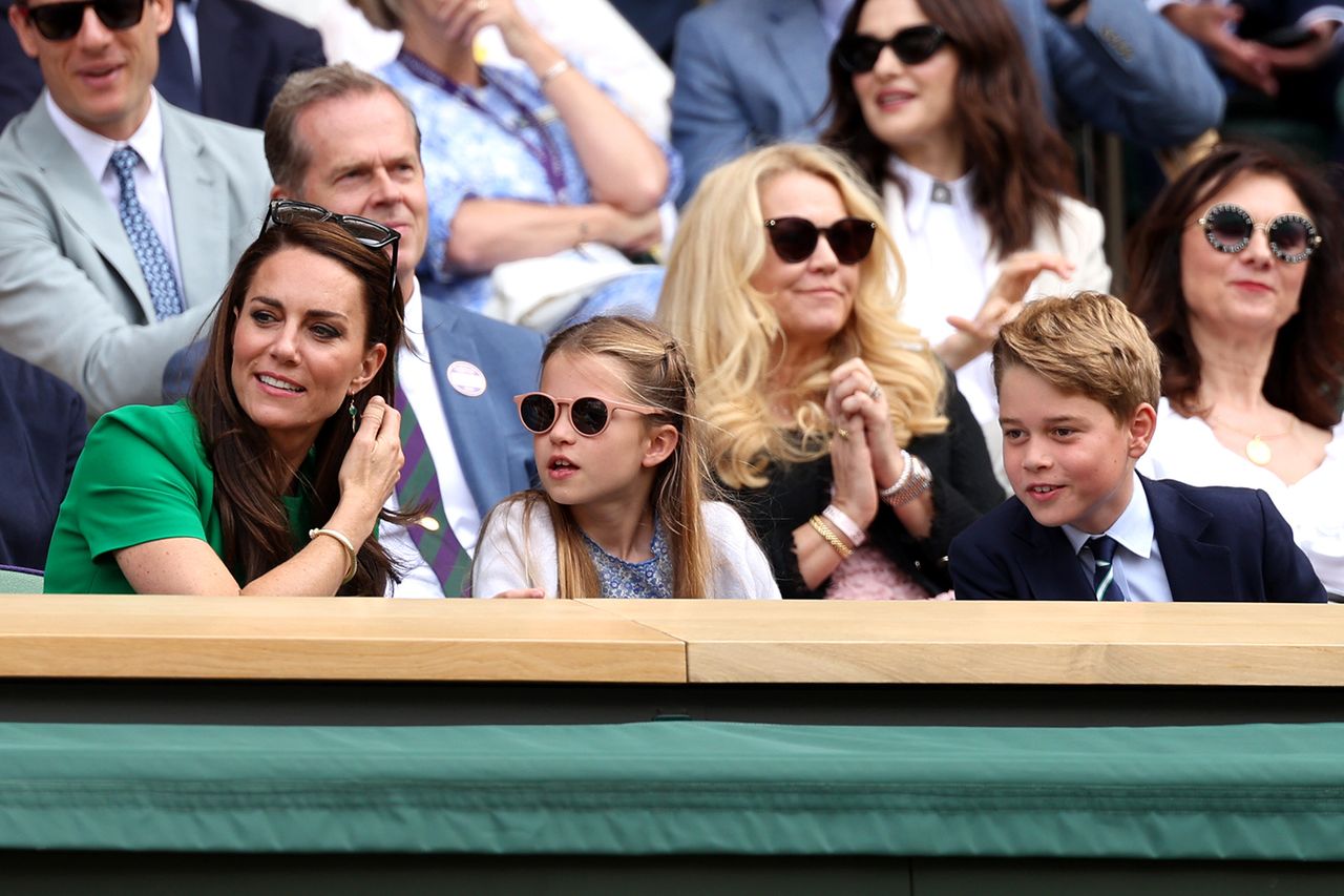 Kate Middleton, Princess Charlotte and Prince George in 2023Credit: Julian Finney/Getty