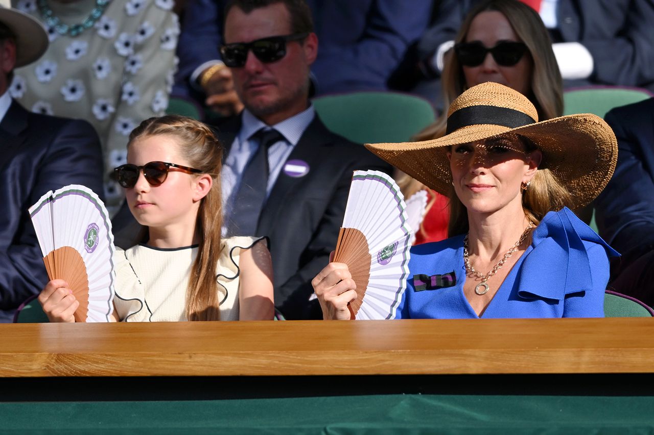 Princess Charlotte and Kate MiddletonCredit: Karwai Tang/WireImage