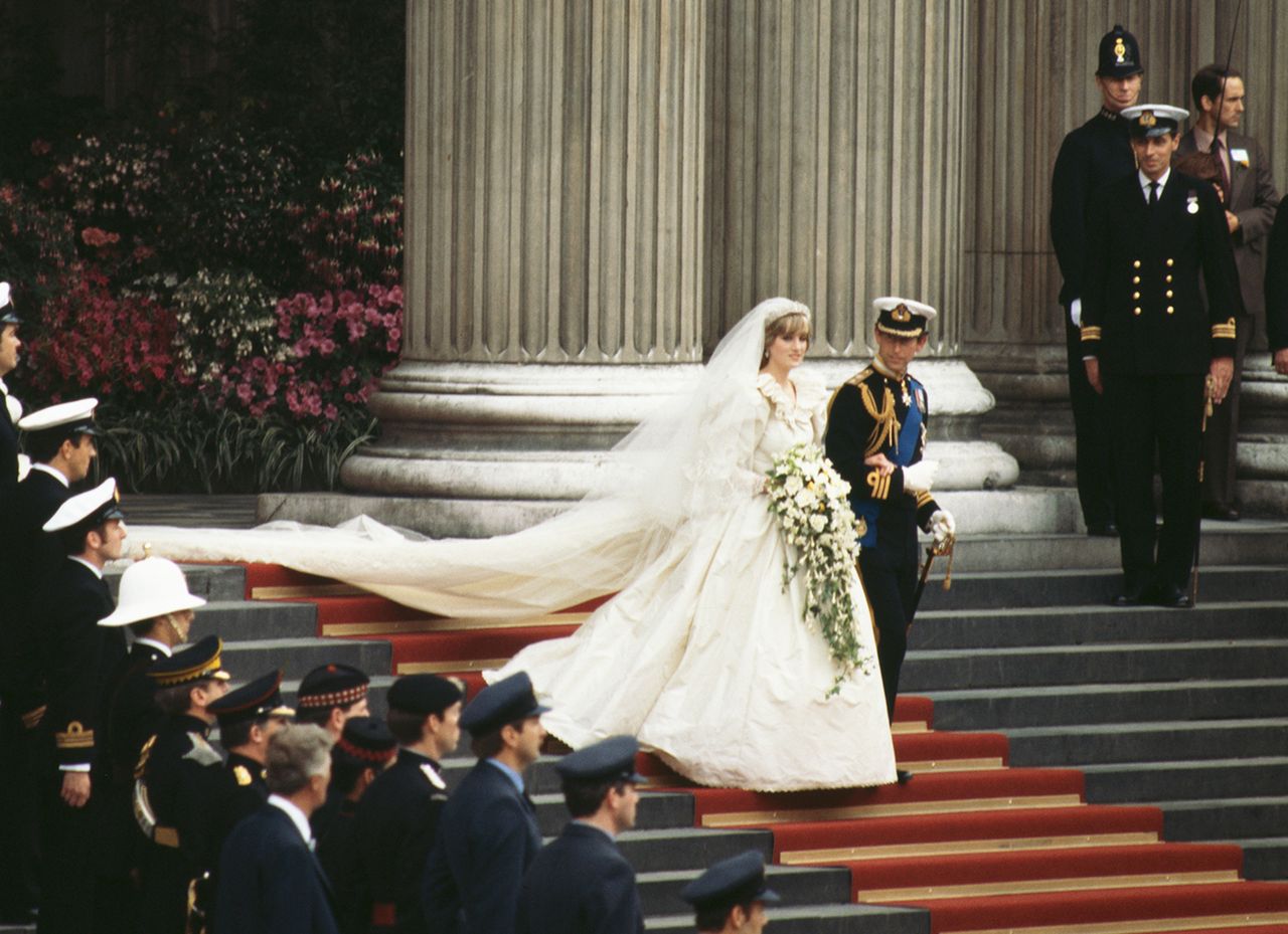 Diana and Charles on their wedding day in 1981Credit: Jayne Fincher/Princess Diana Archive