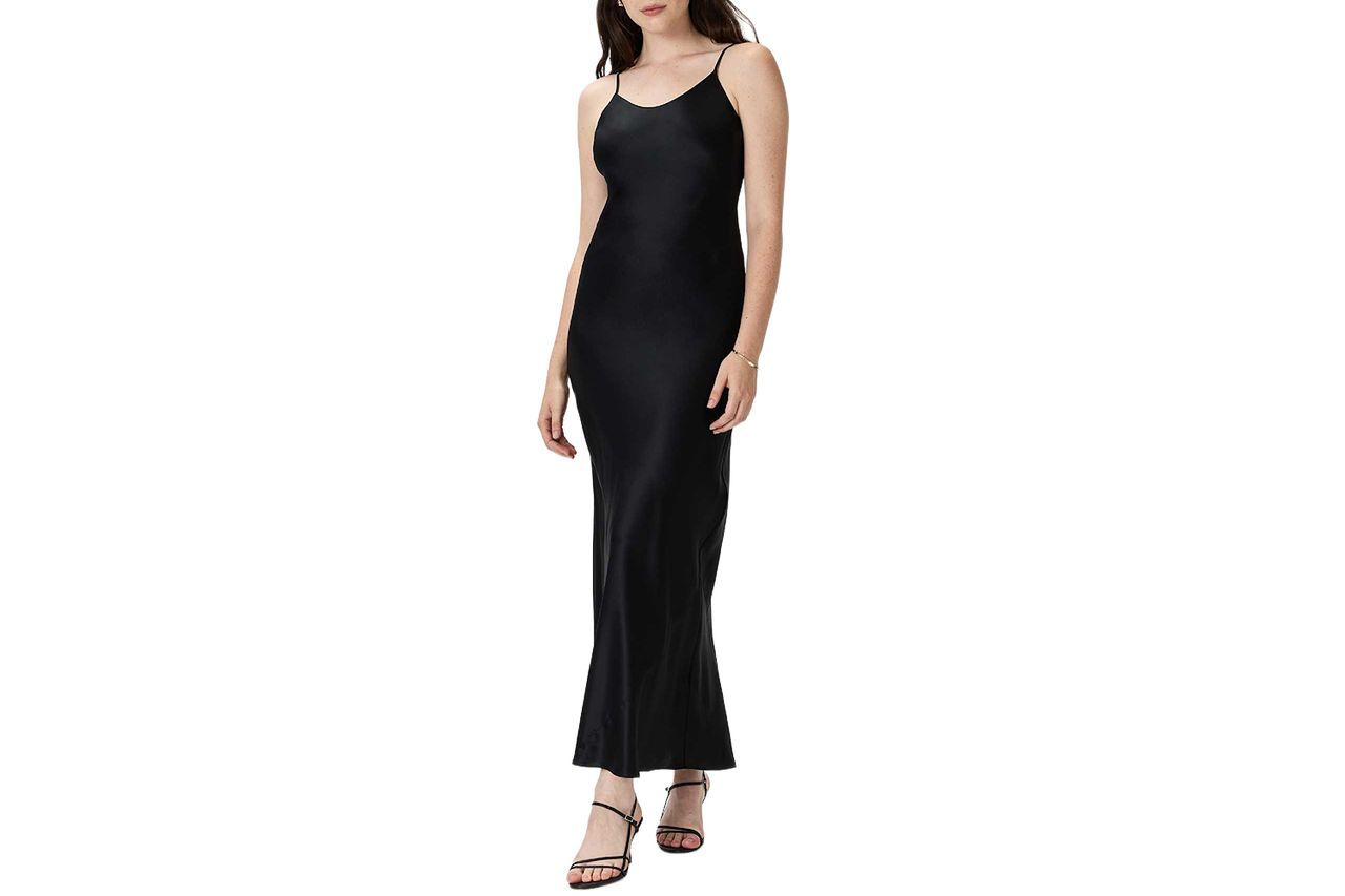 100% Washable Silk Maxi Slip Dress Credit: Quince