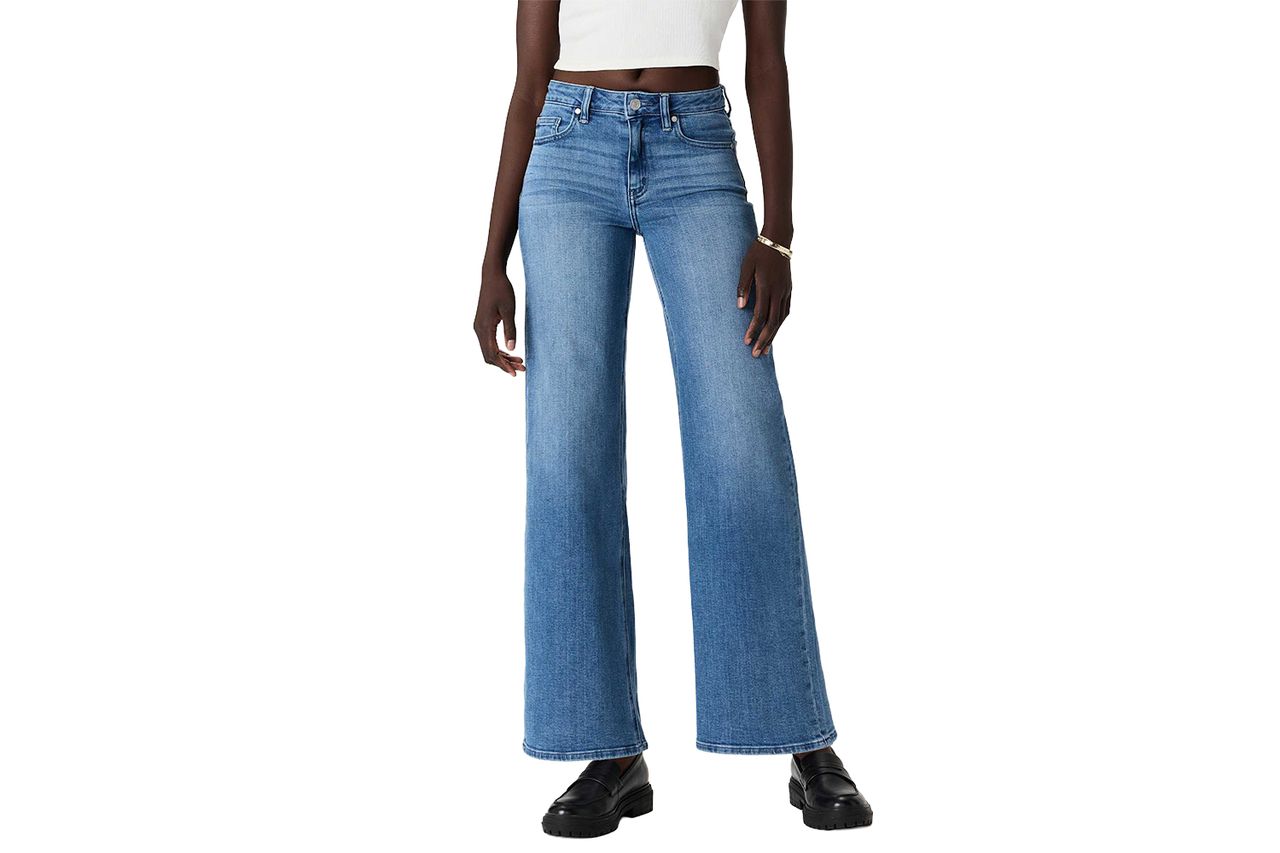 Bella Stretch Wide Leg Jeans Credit: Quince