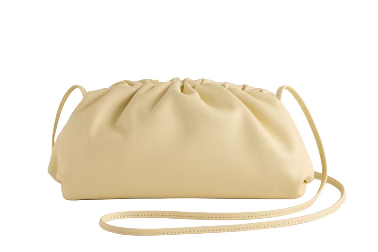 Italian Leather Pouch Crossbody Clutch Credit: Quince