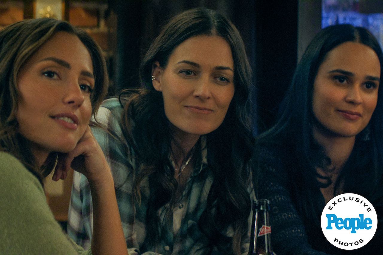 Minka Kelly as Quinn, Lauren Glazier as Angie O'Grady, and Marianly Tejada as Ellie in Episode 205 of Ransom Canyon Season 2. Minka Kelly as Quinn, Lauren Glazier as Angie O’Grady, and Marianly Tejada as Ellie in Episode 205 of Ransom Canyon Season 2.Credit: Courtesy of Netflix