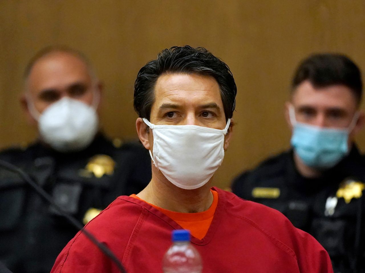 Scott Peterson during a hearing at the San Mateo County Superior Court in 2022.Credit: Jeff Chiu/AP