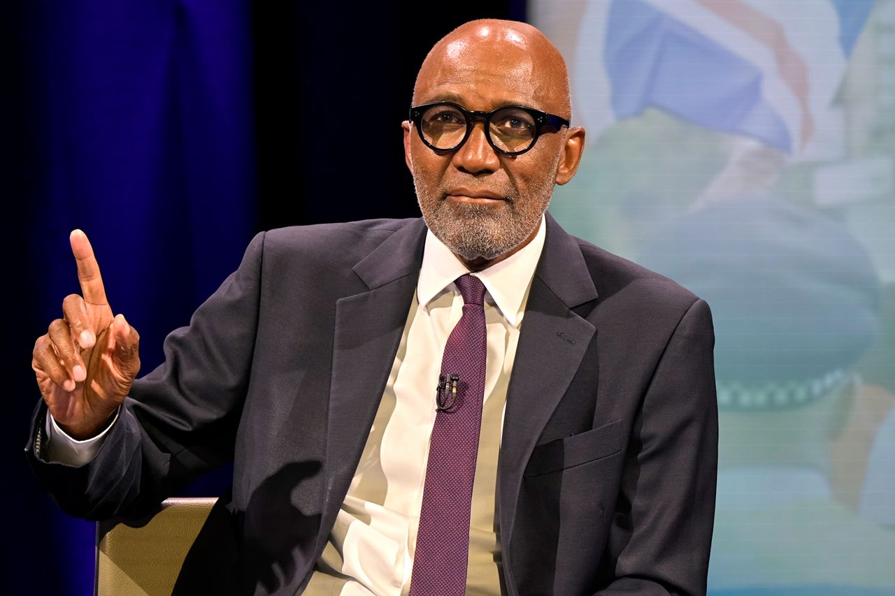 Sir Trevor Phillips on Sky News on September 10, 2025 in Birmingham, England. Trevor Phillips on Sky News in September 2025Credit: Tracey Welch/Dave Benett/Getty