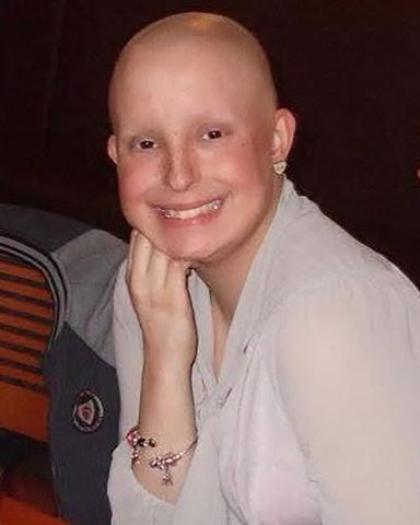 Liv Shaw amid her cancer journey.Credit: Liv Shaw/Cancer Research UK