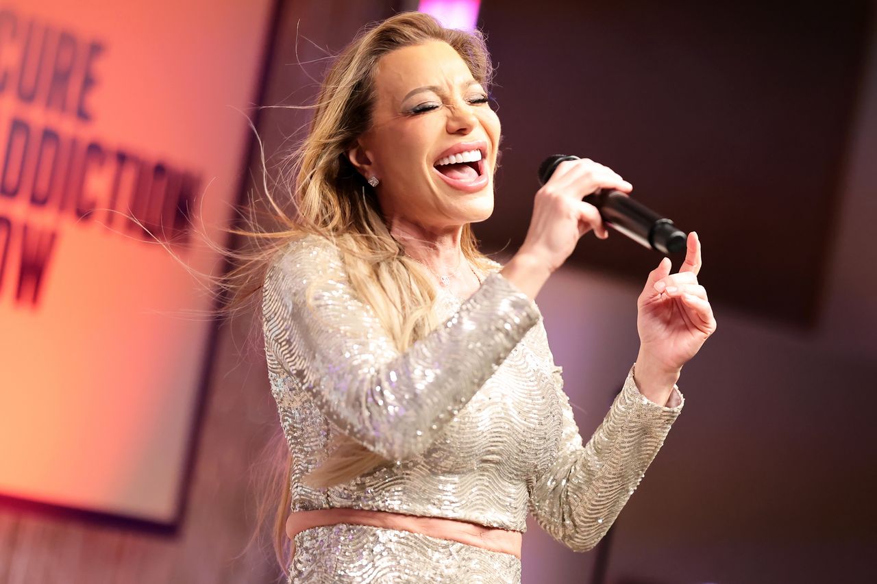 Taylor Dayne performs during Cure Addiction Now’s 2nd annual fundraising evening in Beverly Hills in November 2025Credit: Emma McIntyre/Getty