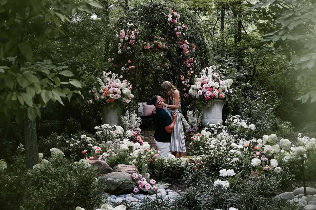 Travis Kelce and Taylor Swift's engagementCredit: Taylor Swift & Travis Kelce