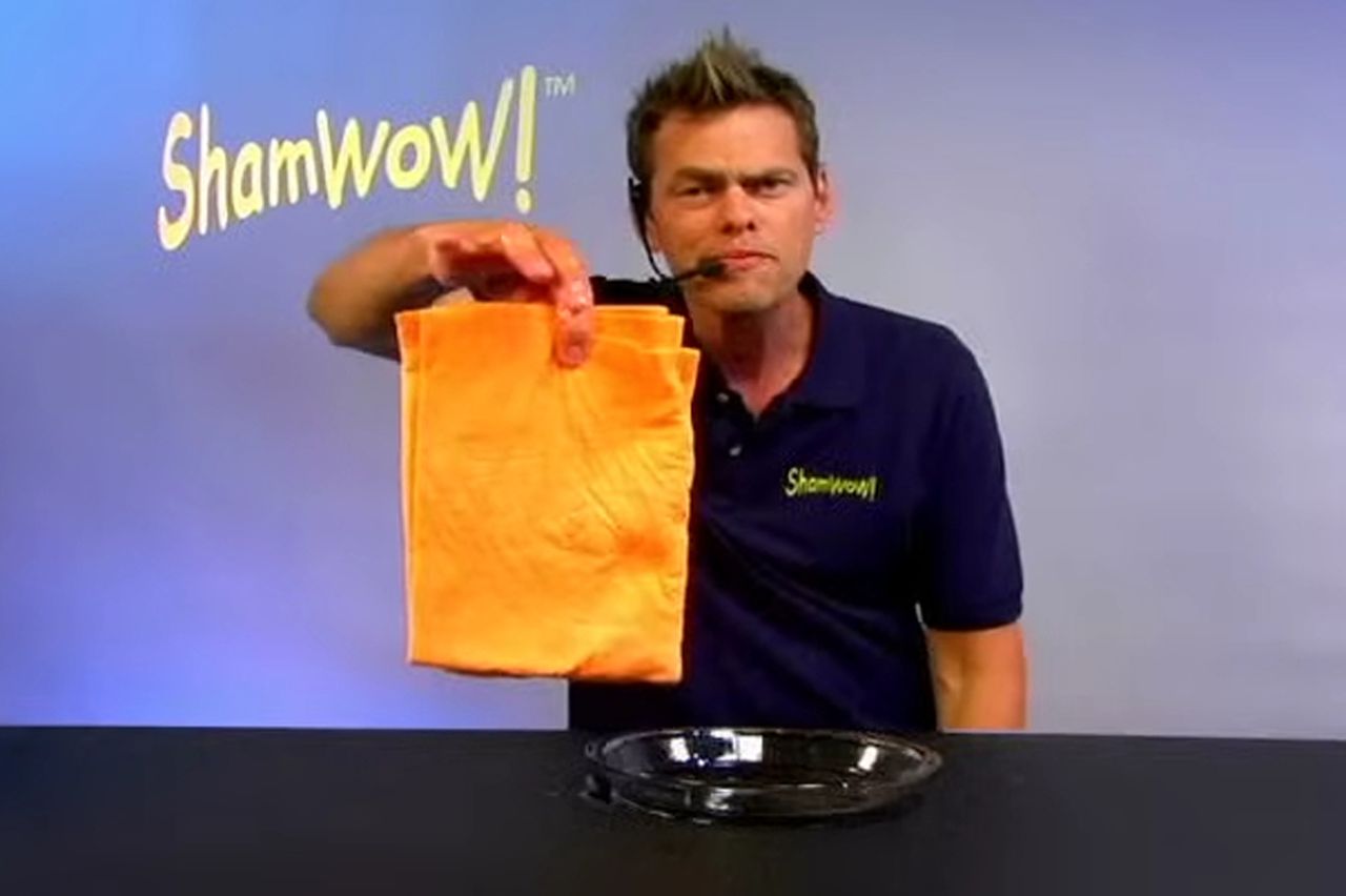 The Shamwow Guy aka Vince Offer.Credit: The Shamwow Guy/Youtube