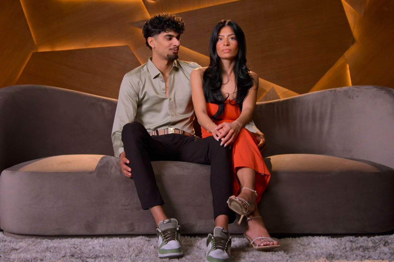 Alex and Jebin on The Ultimatum: Marry or Move On. Jebin and Alex on ‘The Ultimatum’.Credit: Netflix