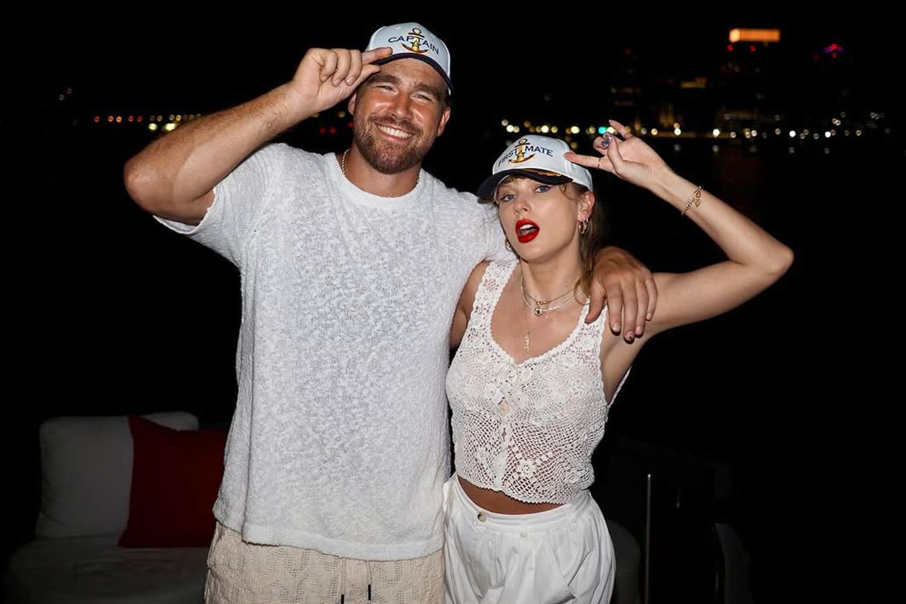Travis Kelce and Taylor Swift.Credit: Travis Kelce/Instagram