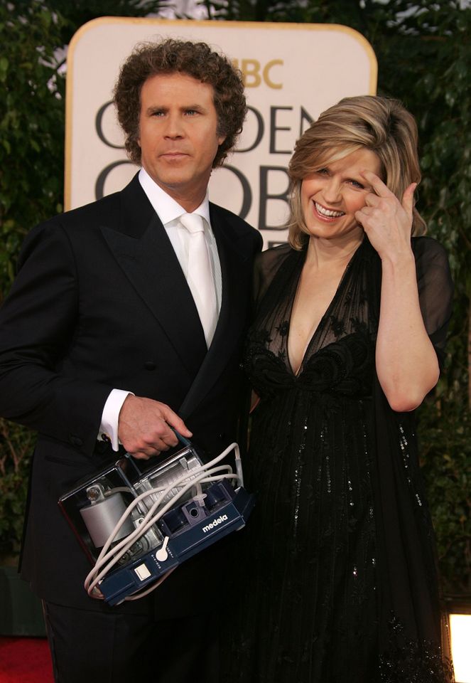 Will Ferrell and wife Viveca Paulin arrive at the 64th Annual Golden Globe Awards at the Beverly Hilton on January 15, 2007 in Beverly Hills, California Will Ferrell and Viveca Paulin in 2007.Credit: Frazer Harrison/Getty