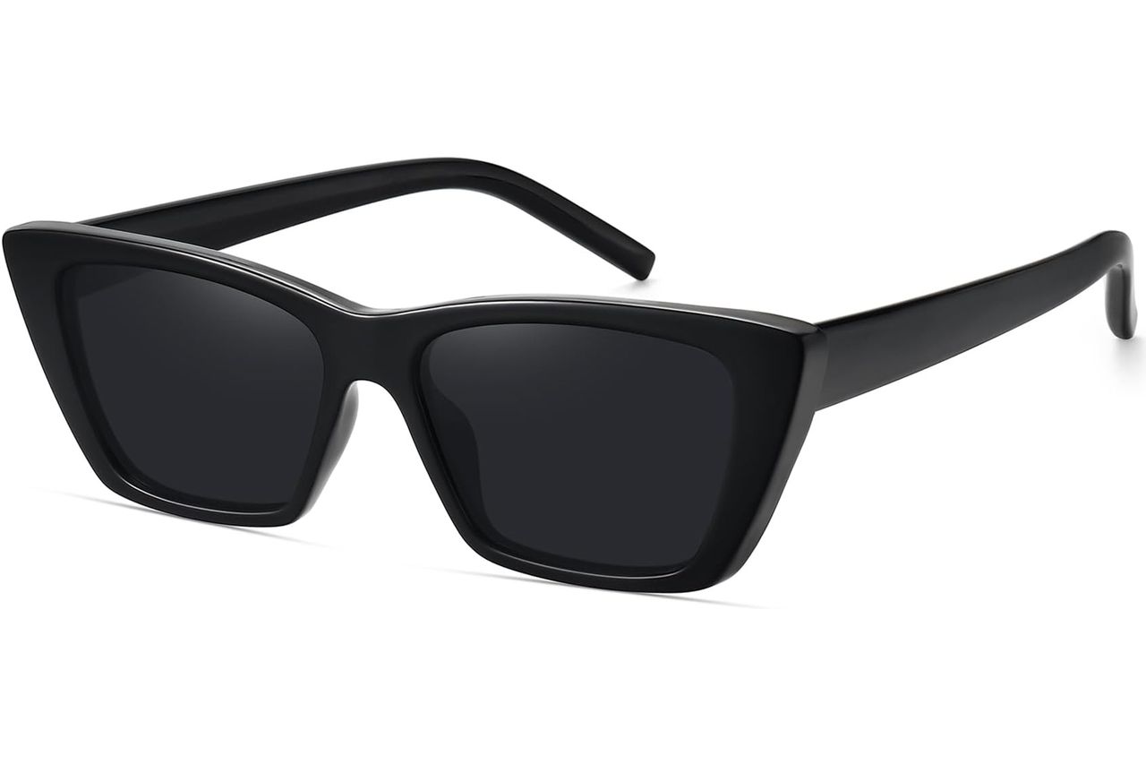 Wowsun Narrow Small Vintage Polarized Cat Eye Sunglasses For Women Credit: Amazon