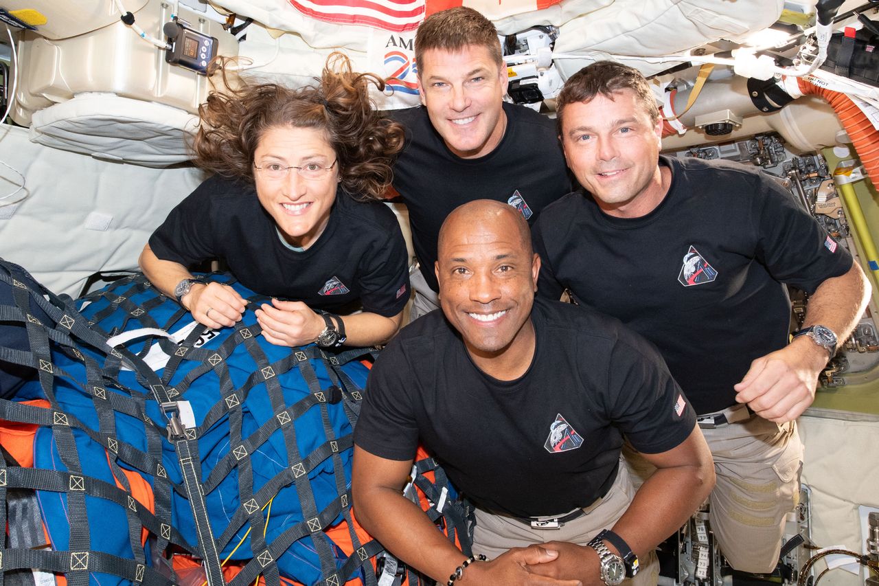 Crew aboard Artemis IICredit: NASA via Getty