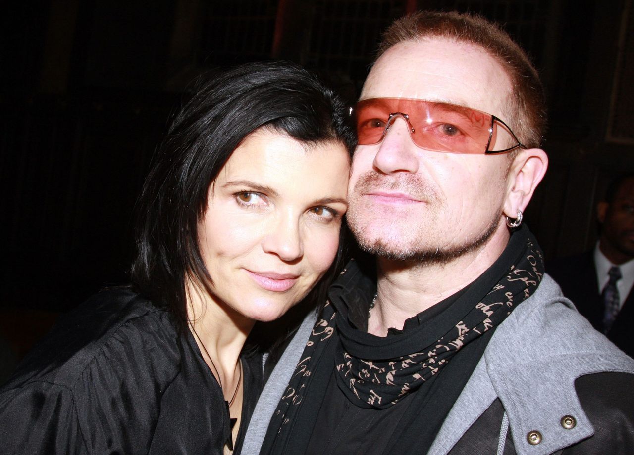 Ali Hewson and Bono in 2008Credit: Bruce Glikas/FilmMagic