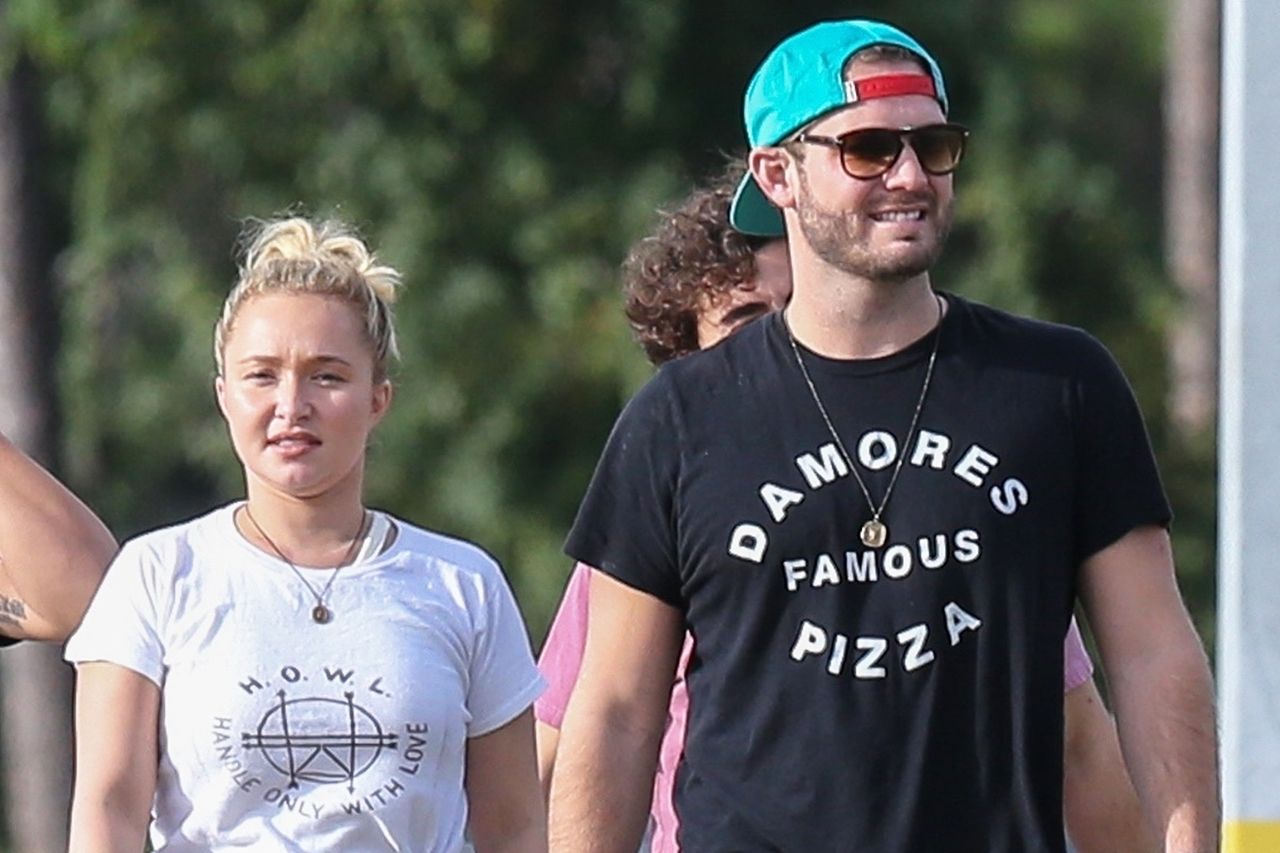Hayden Panettiere and Brian Hickerson in October 2018Credit: MiamiPIXX / BACKGRID