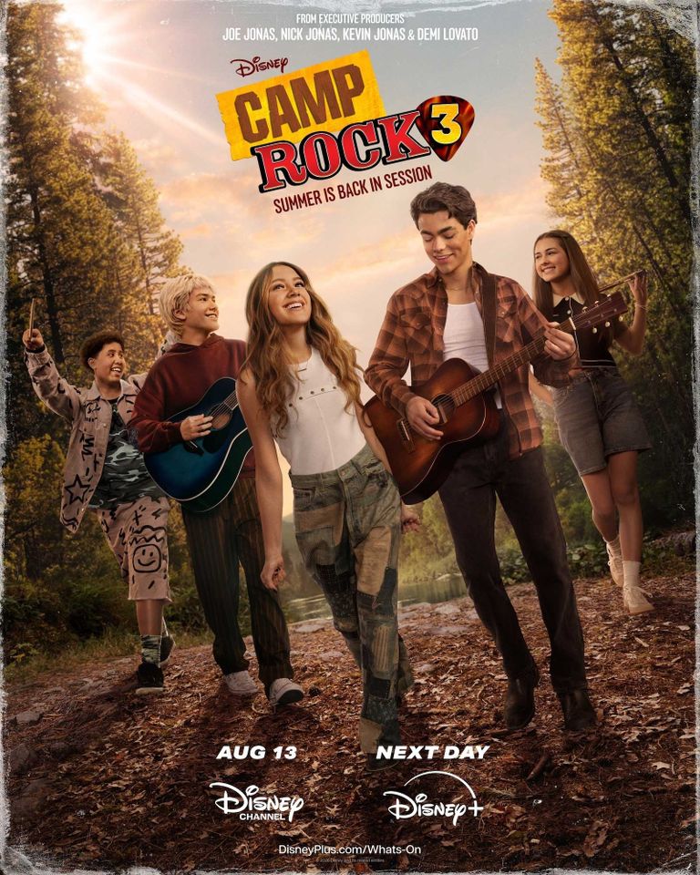 ‘Camp Rock 3’ promo posterCredit: Disney