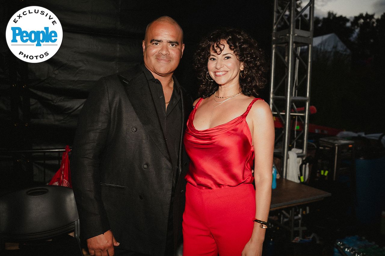 Christopher Jackson and Mandy GonzalezCredit: MichaelahReynolds