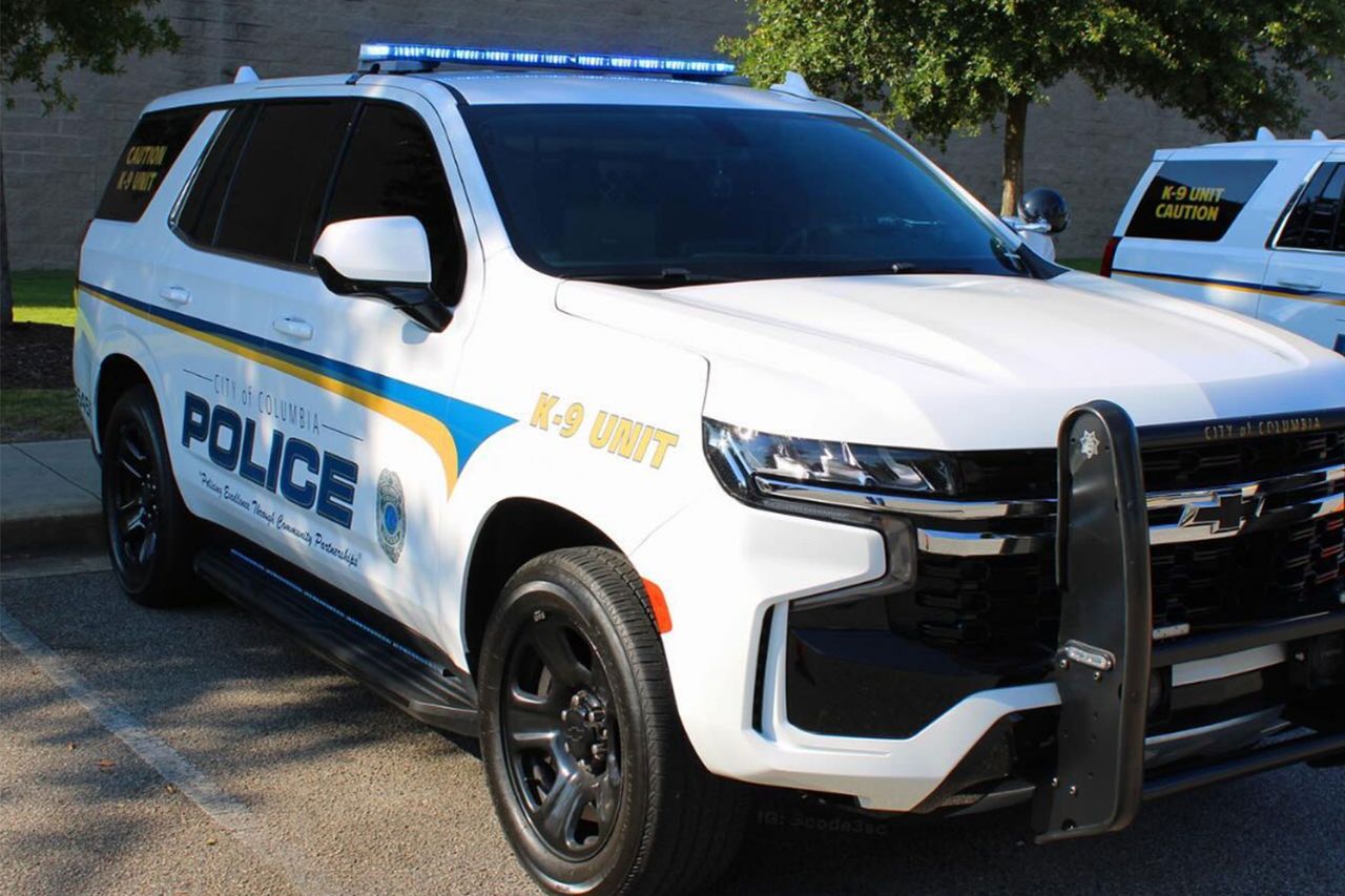 A Columbia Police Department vehicleCredit: ColumbiaPDSC/X