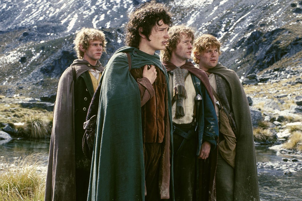 Dominic Monaghan, Elijah Wood, Billy Boyd, Sean Astin The Lord Of The Rings - The Fellowship Of The Ring - 2001 Dominic Monaghan, Elijah Wood, Billy Boyd and Sean Astin in ‘The Lord Of The Rings: The Fellowship Of The Ring’Credit: Photo by New Line/Saul Zaentz/Wing Nut/Kobal/Shutterstock